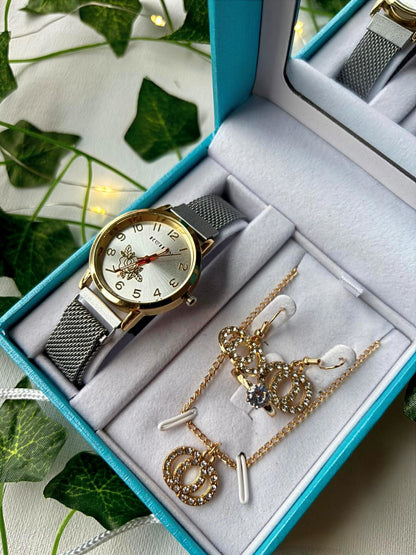 Coffret Montre & Bijoux Femme