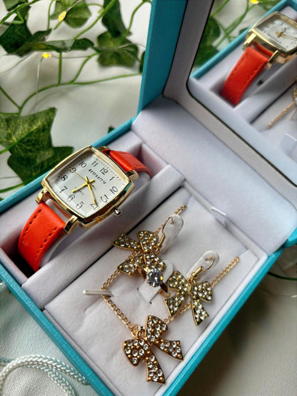 Coffret Montre & Bijoux Femme