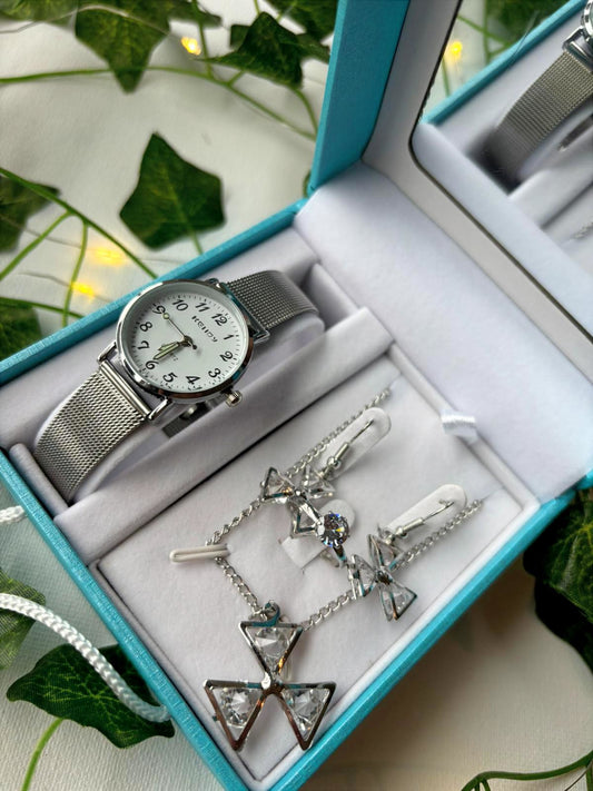 Coffret Montre & Bijoux Femme