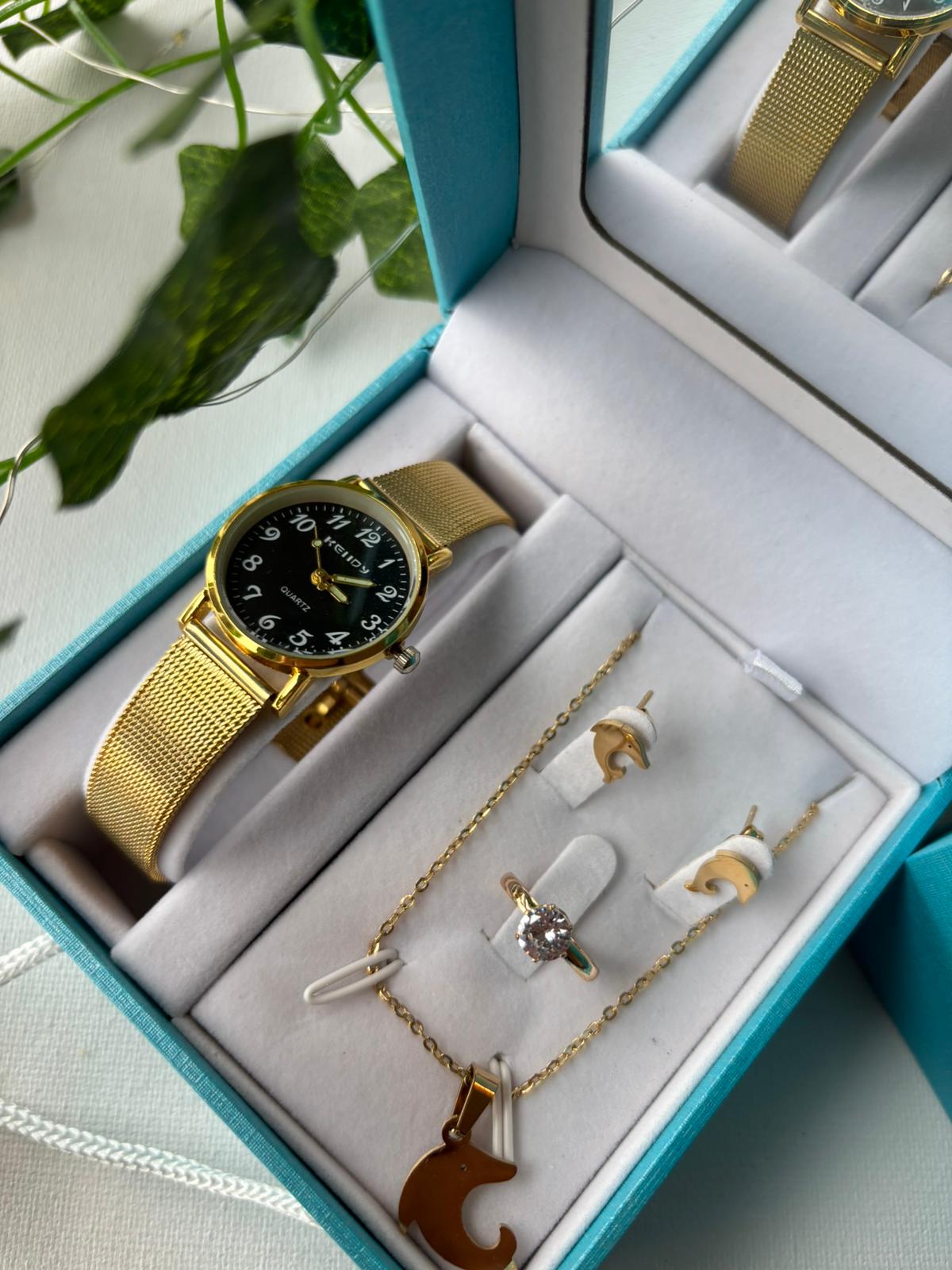 Coffret Montre & Bijoux Femme