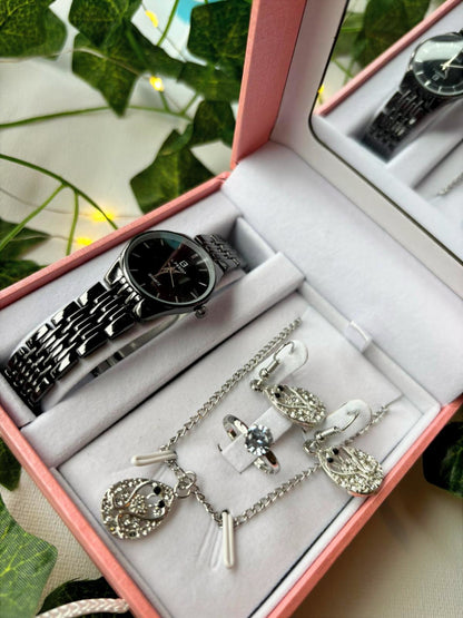 Coffret Montre & Bijoux Femme