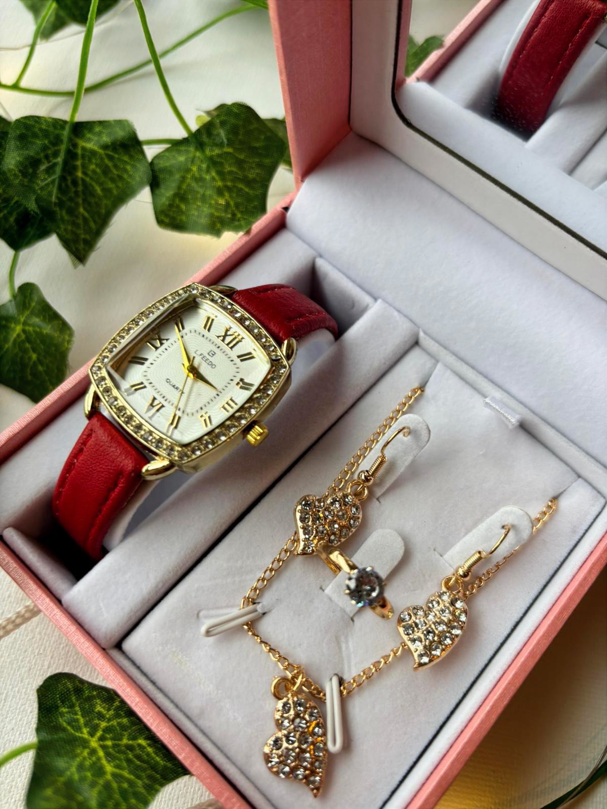 Coffret Montre & Bijoux Femme